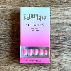 Red Aspen Nail Dashes NEW RETIRED Let’s Brunch Britney Ombré Press On Nails